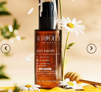 Code produit: CAP28 LIGHT DROPS « Honey & Camomile » - Sérum cheveux - 50 ml